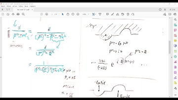 Contour integral for Propagator