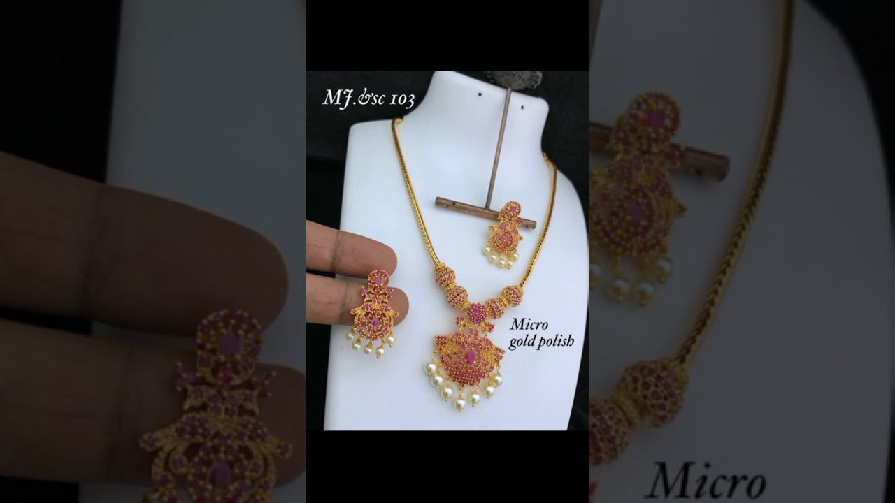 Gold polish jewellery.... For order... 9071668117 YouTube