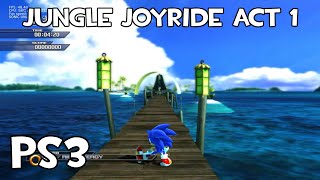 [PS3] Sonic Unleashed  Jungle Joyride Act 1  Performance Test