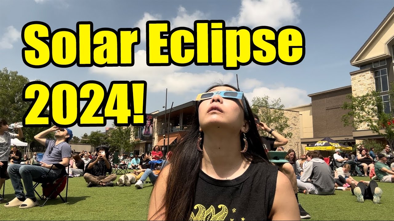 Chasing Shadows: Witnessing the Solar Eclipse 2024! - YouTube