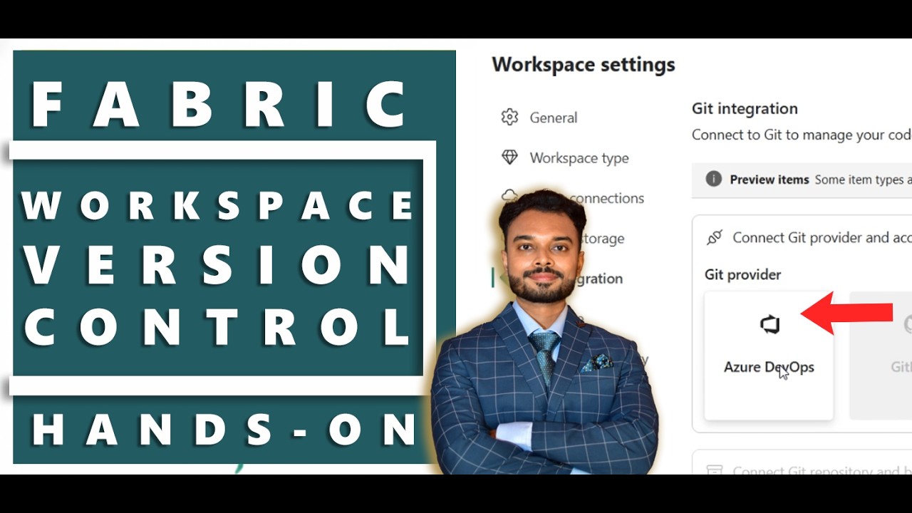 Version Control in Workspace Hands on in Microsoft Fabric - YouTube