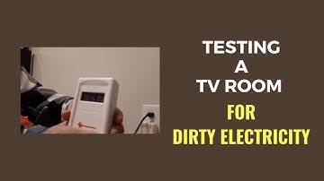 Testing A Home For Dirty Electricity Part 2 - TV Room
