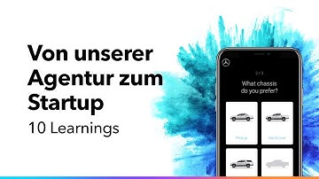 Von unserer Agentur zum eigenfinanzierten Software Startup - 10 Learnings