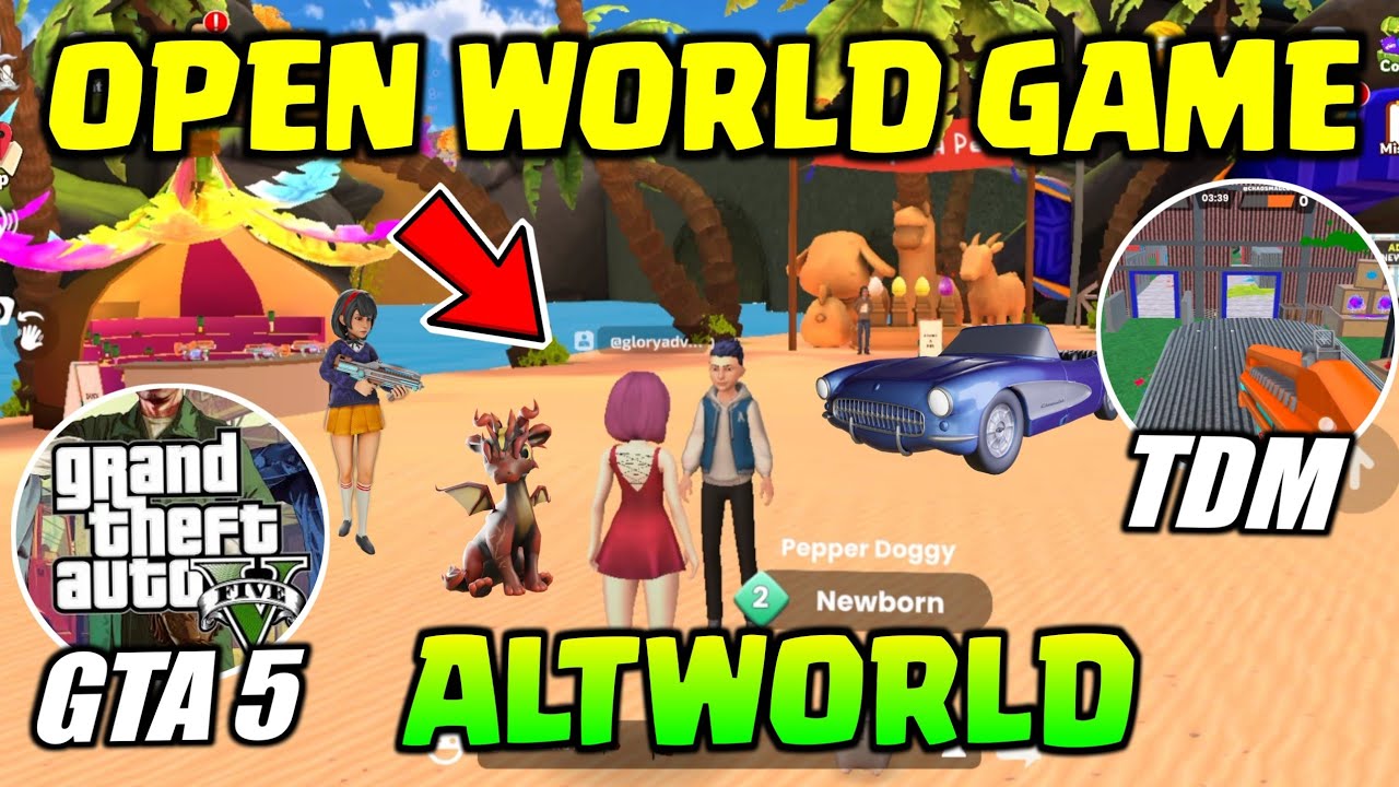 AltWorld Open World Gameplay 🔥 Playing First Time ALTWORLD - YouTube
