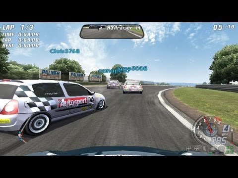 Toca Race Driver 3 - PC Gameplay - Fun Online Racing - Video Clips - Renault Clio - Autosport Cup