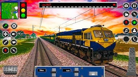 Train Racing Games 3D 2 Player - Railway Station Train Simulator - Android GamePlay #6
