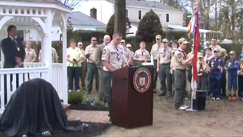 John Capano Memorial Gazebo Dedication Ceremony