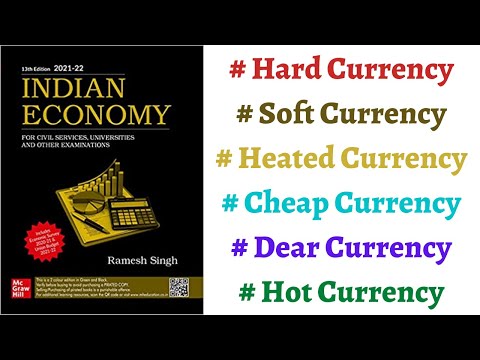 (Part 106)Hard Currency, Soft Currency, Heated Currency, Cheap Currency, Dear Currency, Hot Currency