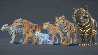 Realistic Tiger Demo Unity