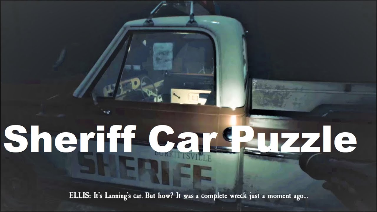 Blair Witch Sheriff Car Puzzle YouTube