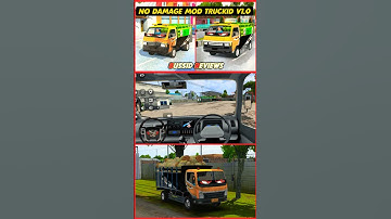 No Damage Mod TRUCKID😎#bussidreviews #newmodbussid #shortsfeed #shorts #bus