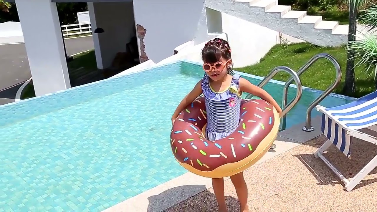 $2.69 Donut Kids Float: Fun & Safe Swim Aid
