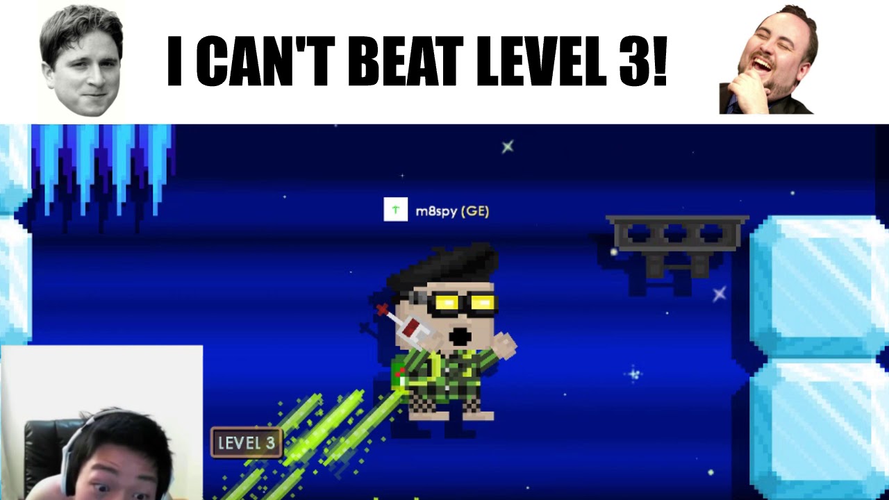 Growtopia Shitty Mobile Ad - I can't beat level 3