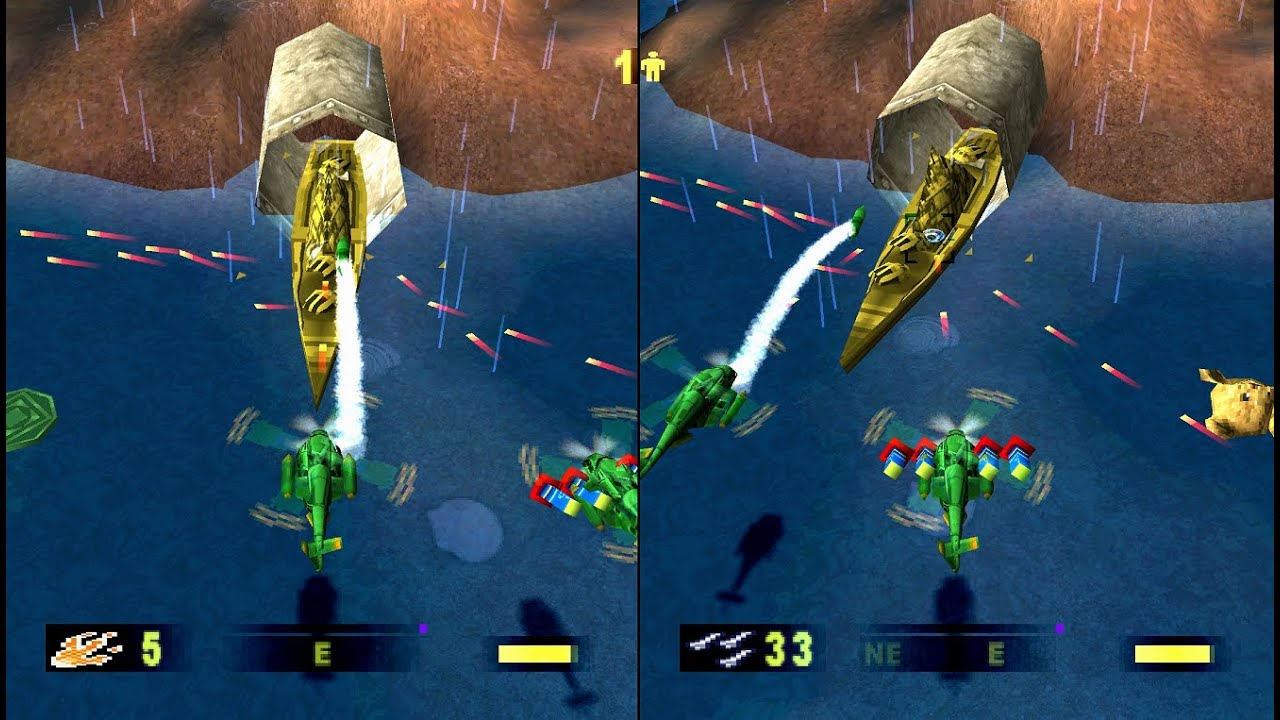 Army Men: Air Attack PlayStation Co-op 2 player Netplay 60fps