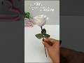 diy tissue paper roses🤍 #diy #craft #trending #youtubeshorts #ektascreativity #handmade