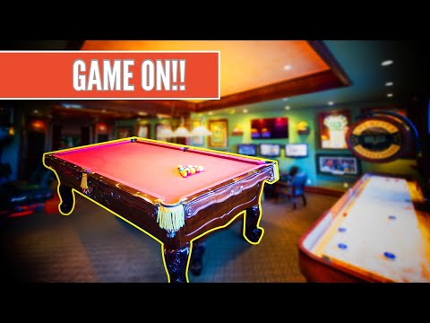 THE ULTIMATE GAME ROOM TOUR!