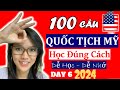 2022 ☘ 100 CÂU THI QUỐC TỊCH MỸ ☘ PHẦN 6 ☘ ĐÁP ÁN MỚI CẬP NHẬT 🌸 100 CITIZENSHIP QUESTIONS 2022