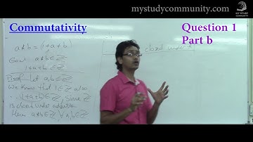 Binary Operations: Closure, Commutative, Associativity, Identity, Inverse.  sGA (-01)