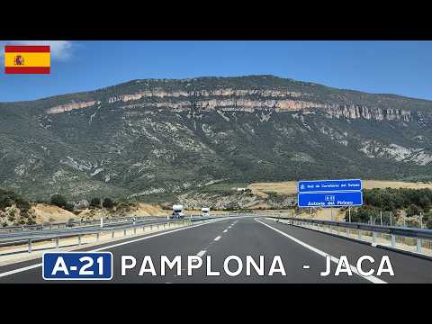 A-21 Pamplona - Jaca in the Pyrenees