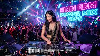Hindi EDM Power Mix 2026 ⚡ DJ Bollywood Sound | Ultimate Dance Energy