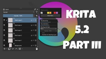KRITA 5.2.2 - Unveiling the New Features of Krita - PART III