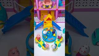Satisfying with Unboxing &amp; Review Peppa Pig Slide Assembly Playtime #peppapig #asmr #unboxing