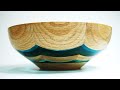 Woodturning  the floating octagon bowl