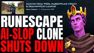 Jagex Shuts Down RuneScape AI Slop Clone
