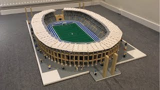 Berlin's Olympic Stadium in Lego