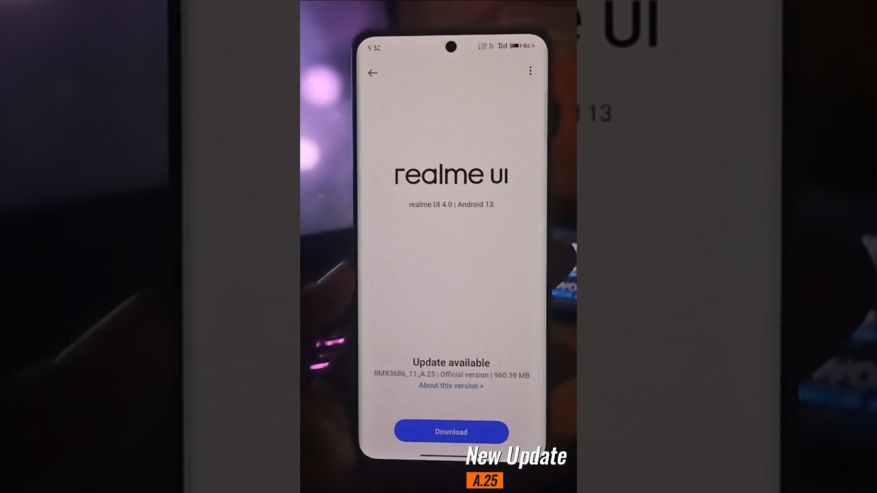 Realme 10 Pro Plus New Update A.25 