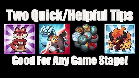 Two Quick Tips That Are Good to Know For Any Stage of the Game (Specials, Buffs) - Summoner