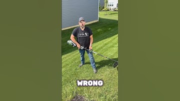 You’re using your String Trimmer WRONG.