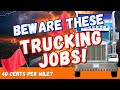 STOP Getting Paid 40¢ Per Mile! ❌ Stay AWAY from these Trucking Jobs &amp; Lease Programs!