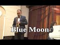 Blue Moon (Live Sax Cover/Живой звук)