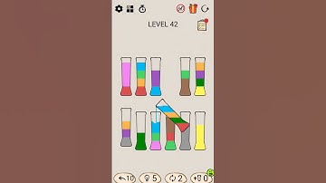 CAN YOU SOLVE (SORT) IT? 🤔 | SortPuz Level 42 #shorts