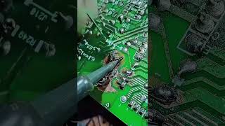 How to Repair PCB Line Like a Pro | Fix Broken Circuit Track Easily |#techtips #tech