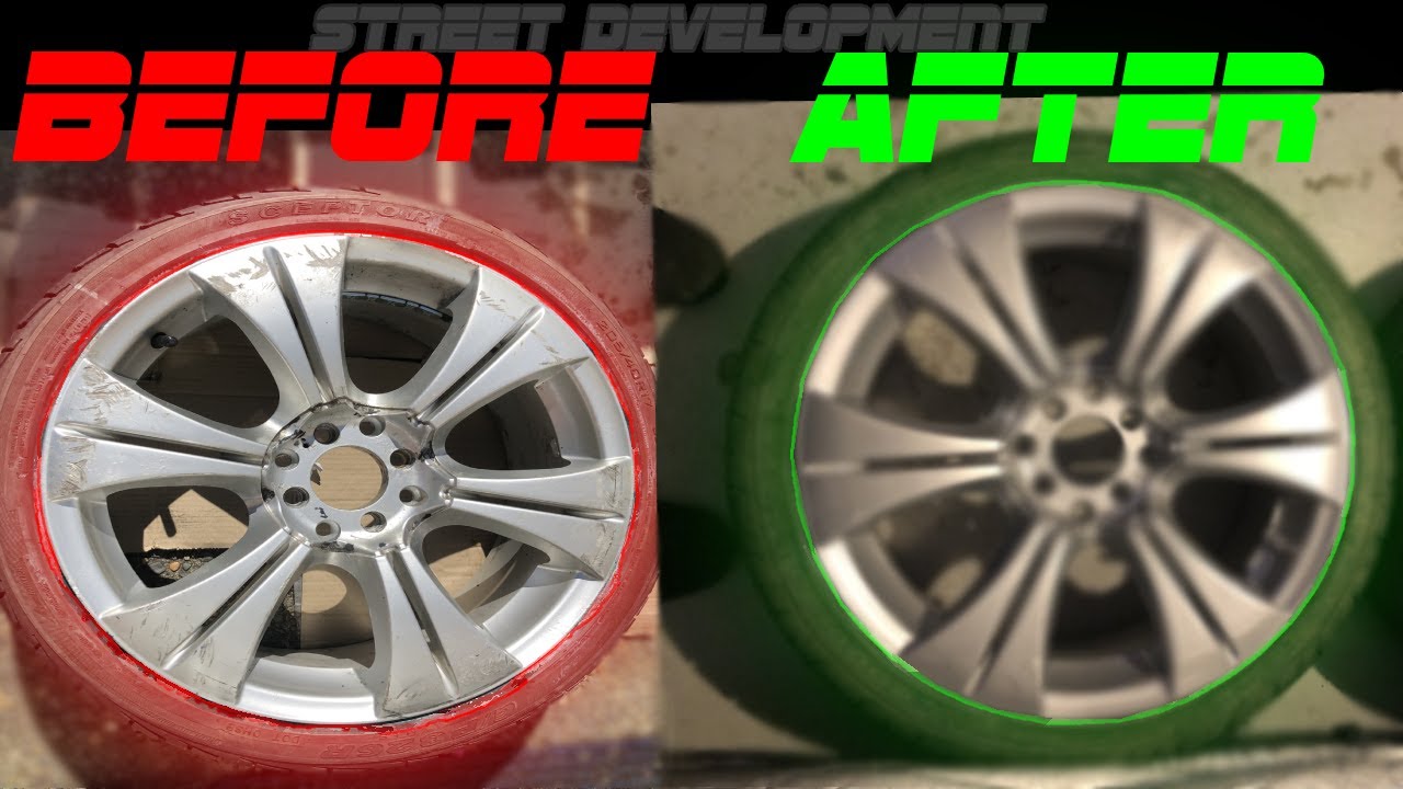 Damaged Rims Restoration - YouTube
