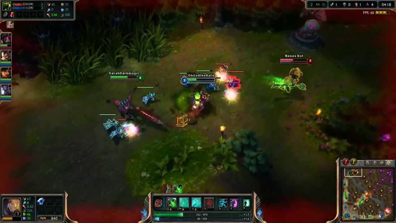 Jared plays League of Legends: Singed 101 (Video/Audio Capture Test)