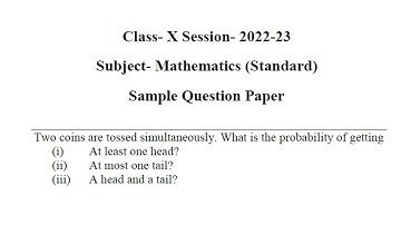 Two coins are tossed simultaneously. What is the probability of getting