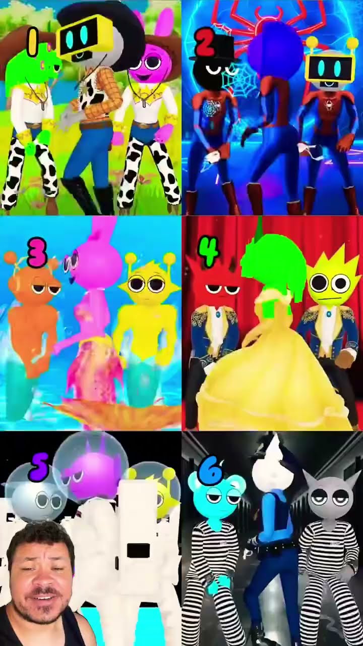 QUAL VOCÊ ESCOLHE? #mayumigames #sprunki #shortsvideo #youtubeshorts