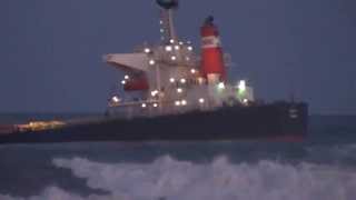 Ship sinking Richards Bay