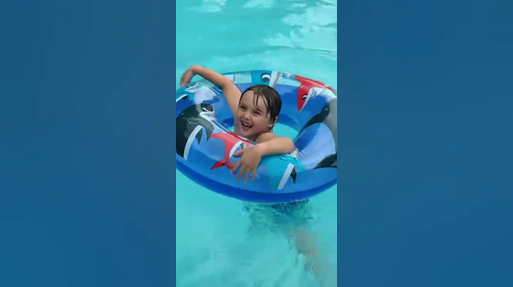 Jumping in the pool