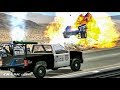 EPIC POLICE CHASES #12 - BeamNG Drive Crashes