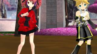 [MMD] Teto Kasane & Len Kagamine - Magnet