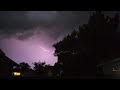 Crazy lightning 🌩 storm hits Salt Lake city. 8-3-23
