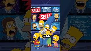 Simpsons predicted a massive economic collapse in United state