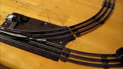 Motorize O27 Lionel Manual Switch