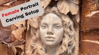 Masterful Portrait Woodcarving: Transforming Wood into Stunning Artworks!