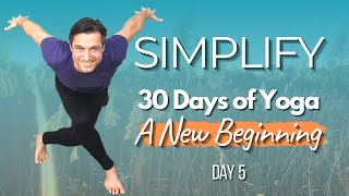 Full Body Yoga Flow to Simplify | 30 Day Yoga Challenge - Day 5 | David O Yoga screenshot 5