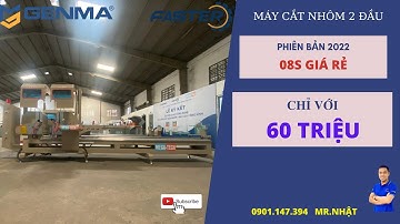 MÁY CẮT NHÔM 2 ĐẦU 08S GIÁ RẺ | PHIÊN BẢN MỚI 2022 | MÁY CẮT NHÔM 2 ĐẦU 08 CẢI TIẾN